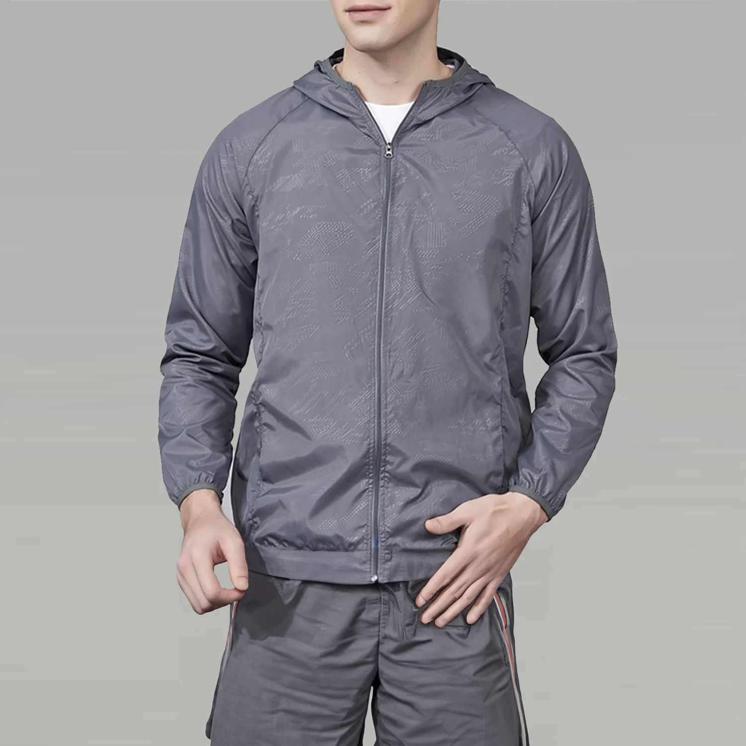 CORTA-VENTO CORDILHEIRA IMPERMEÁVEL UV MASCULINA - Image 8